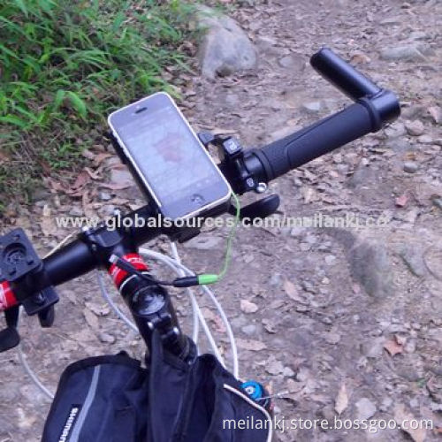 Water-resistant bicycle dynamo with high brightly flashlight, SOS